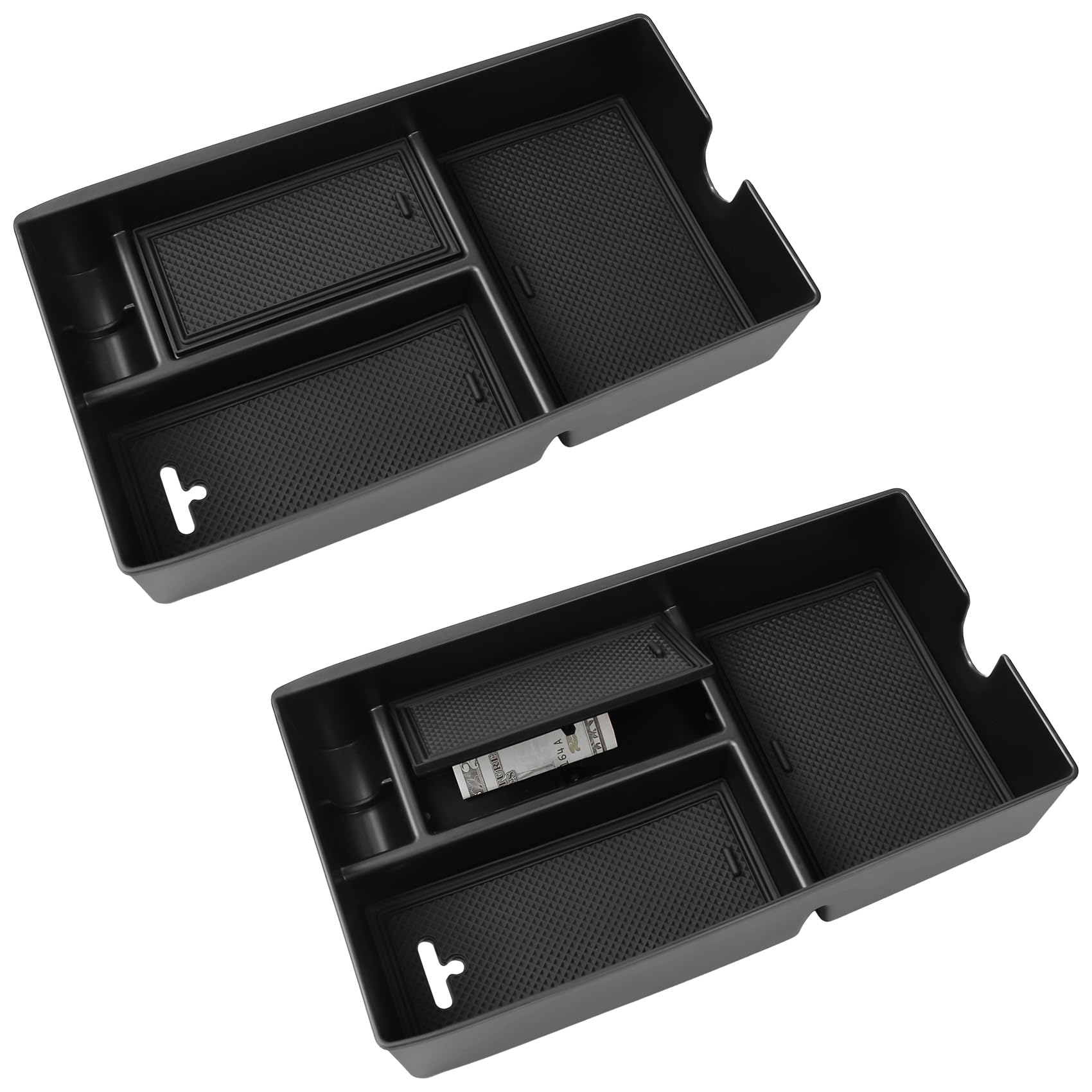 Photo 1 of Hugeek Center Console Hidden Box Organizer for Lexus 2023 2024 RX Accessories Premium/Premium+/Luxury/F Sport Handling/Hybrid (Inclined Installation) RX350/RX350h Storage Box