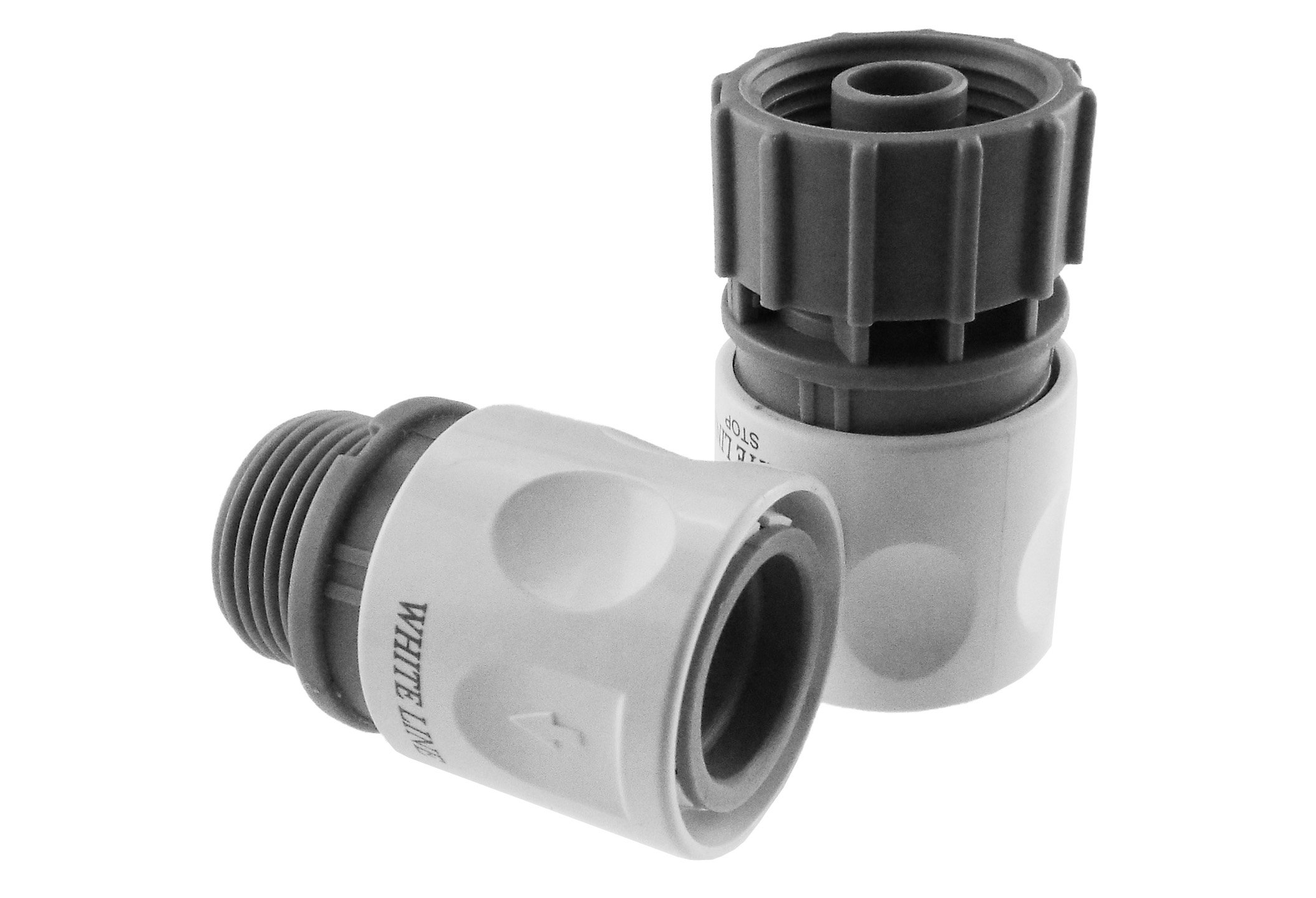 Expanding x Hose Type Female and Male Threaded Quick Connector to Join Expanding Hose to hozelock Compatible connectors 3/4" bsp Male & Female Thread Size