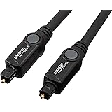 AmazonBasics Digital Optical Audio Toslink Cable - 6 Feet (1.8 Meters)