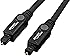 AmazonBasics Digital Optical Audio Toslink Cable - 6 Feet (1.8 Meters)