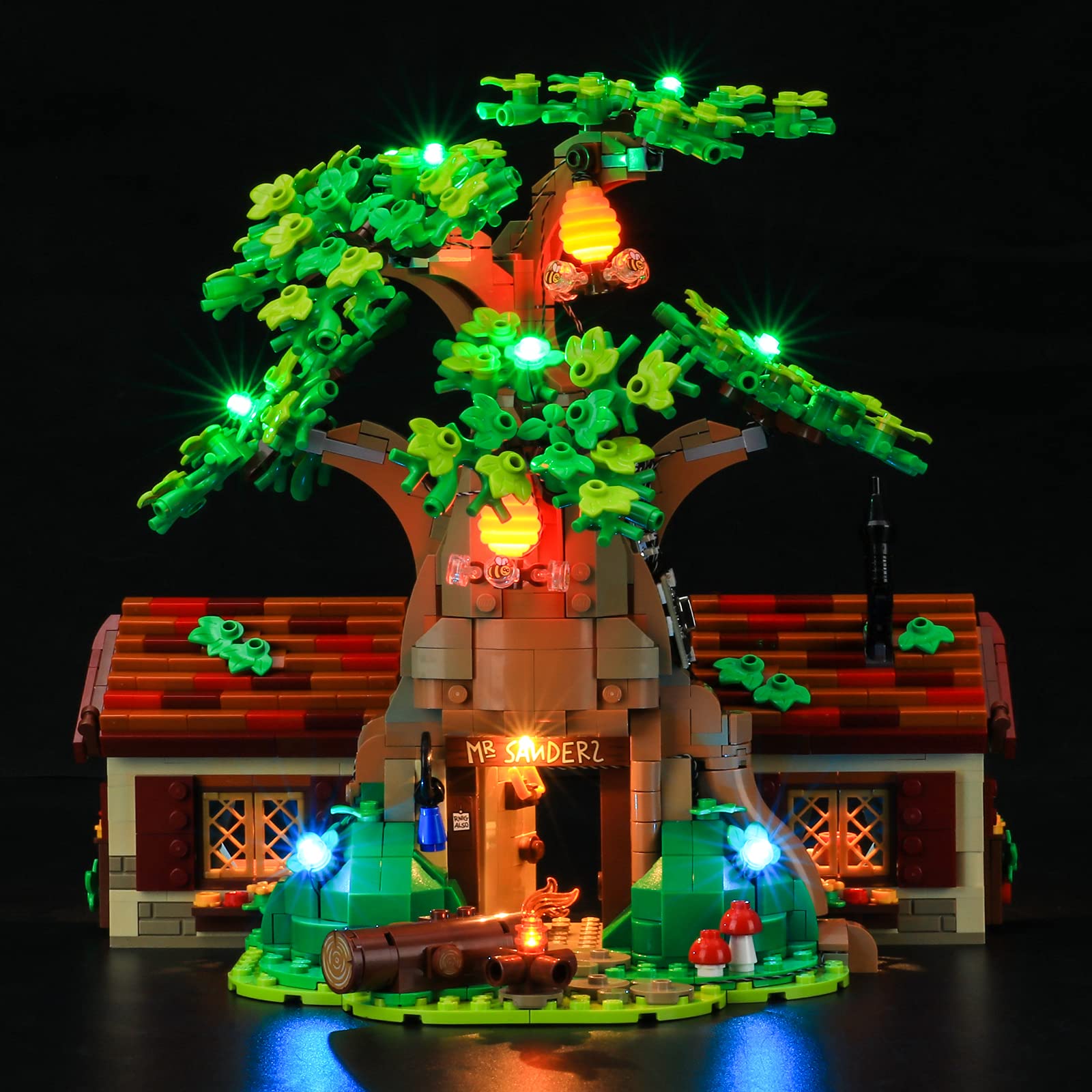 BRIKSMAX Led Lighting Kit for LEGO Ideas Winnie the Pooh - Compatible with Lego 21326 Building Blocks Model- Not Include the Lego Set（Remote Control Version）