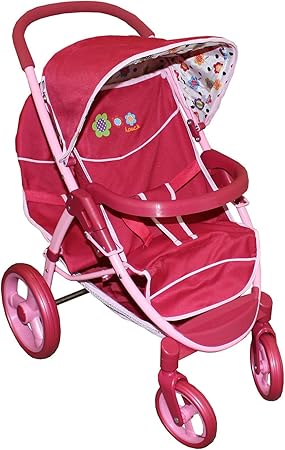 malibu double doll stroller