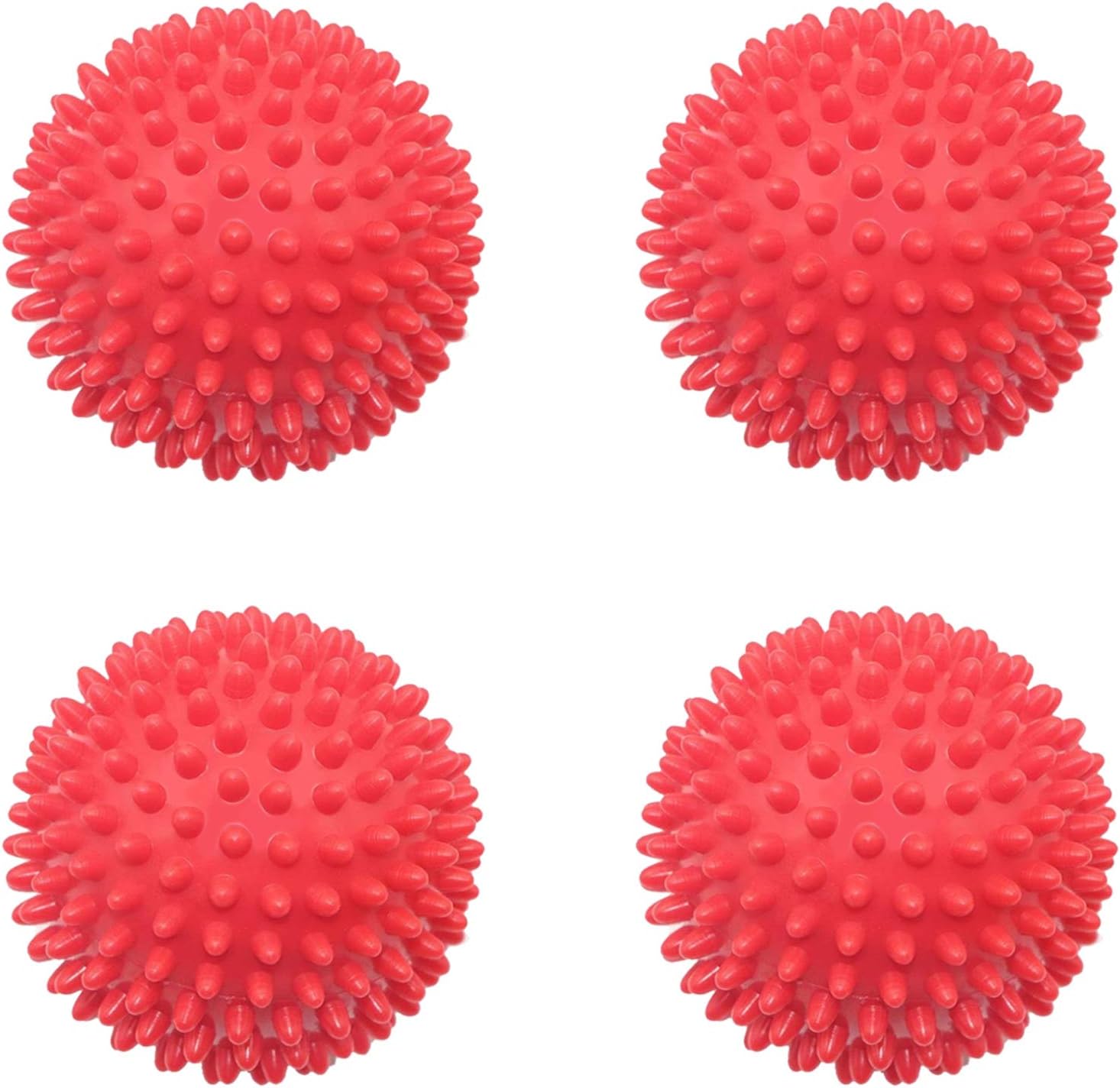 WIFUN 4 Pack Dryer Balls，Reusable Laundry Tumble Dryer Balls Non Melt