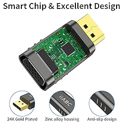 IIABC DisplayPort to VGA Adapter 1080P