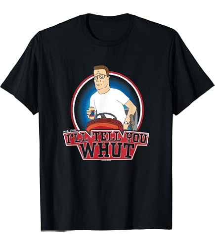 Amazon.com: King Of The Hill Hank Hill Mowing Montage Yup T-Shirt