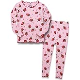 VAENAIT BABY Toddler Kids Pajamas Viscose from Bamboo Sleepwear Floral Animal Sports Print PJs for Boys Girls, 6M–12Y
