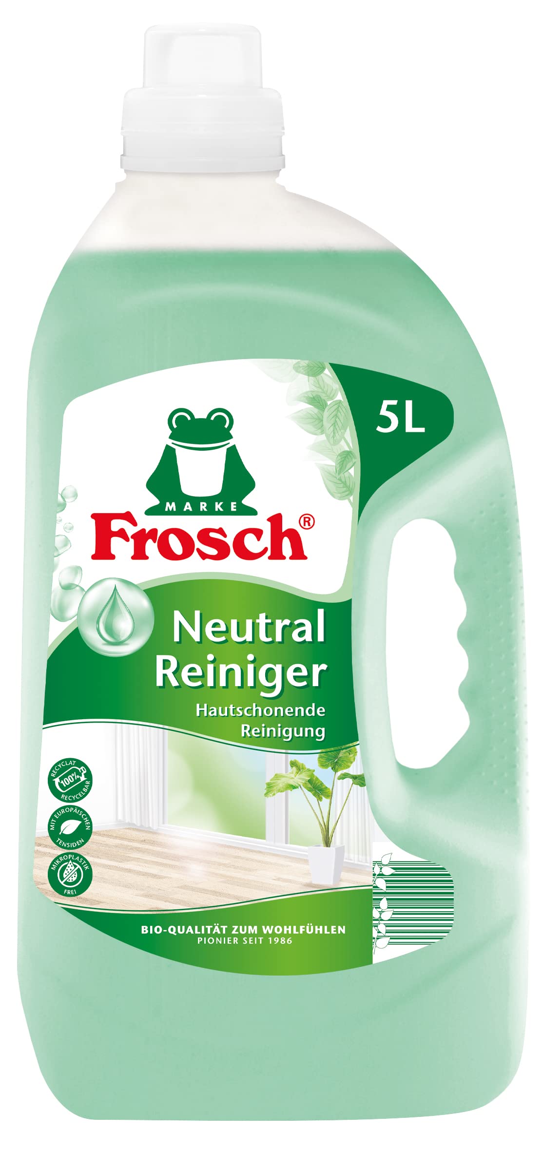 Frosch Neutral Cleaner, 5 L, Pack of 3