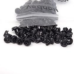 Honbay 100PCS 6#-32x6 Hex Phillips Head Replacement