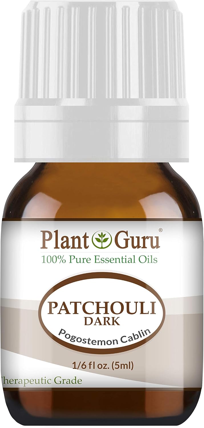 Patchouli Essential Oil (Dark) 5 ml 100% Pure Undiluted Therapeutic Grade.