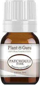 Patchouli Essential Oil (Dark) 5 ml 100% Pure Undiluted Therapeutic Grade.