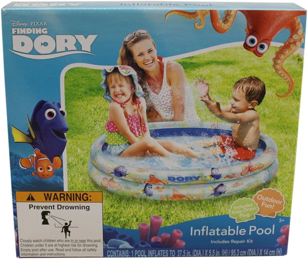 2 ring inflatable pool