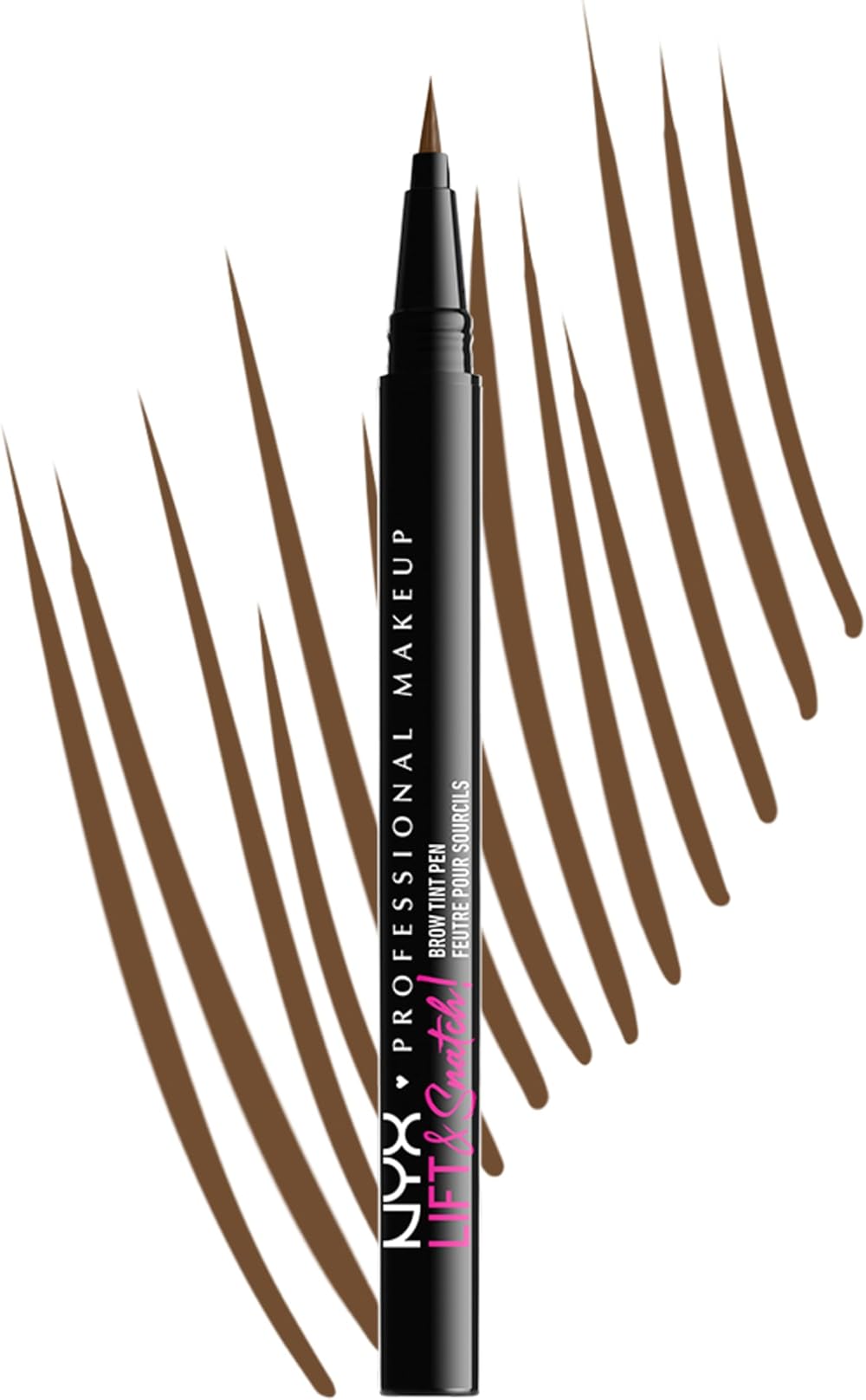 NYX Lift & Snatch Brow Tint Pen Brunette 1ml Smudge Transfer Resistant