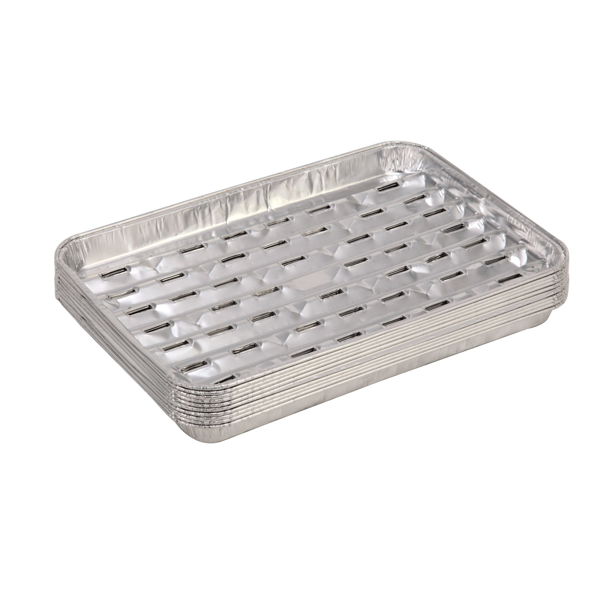tepro 8549 Aluminium Cooking Tray - Silver (10-Piece) — image 1