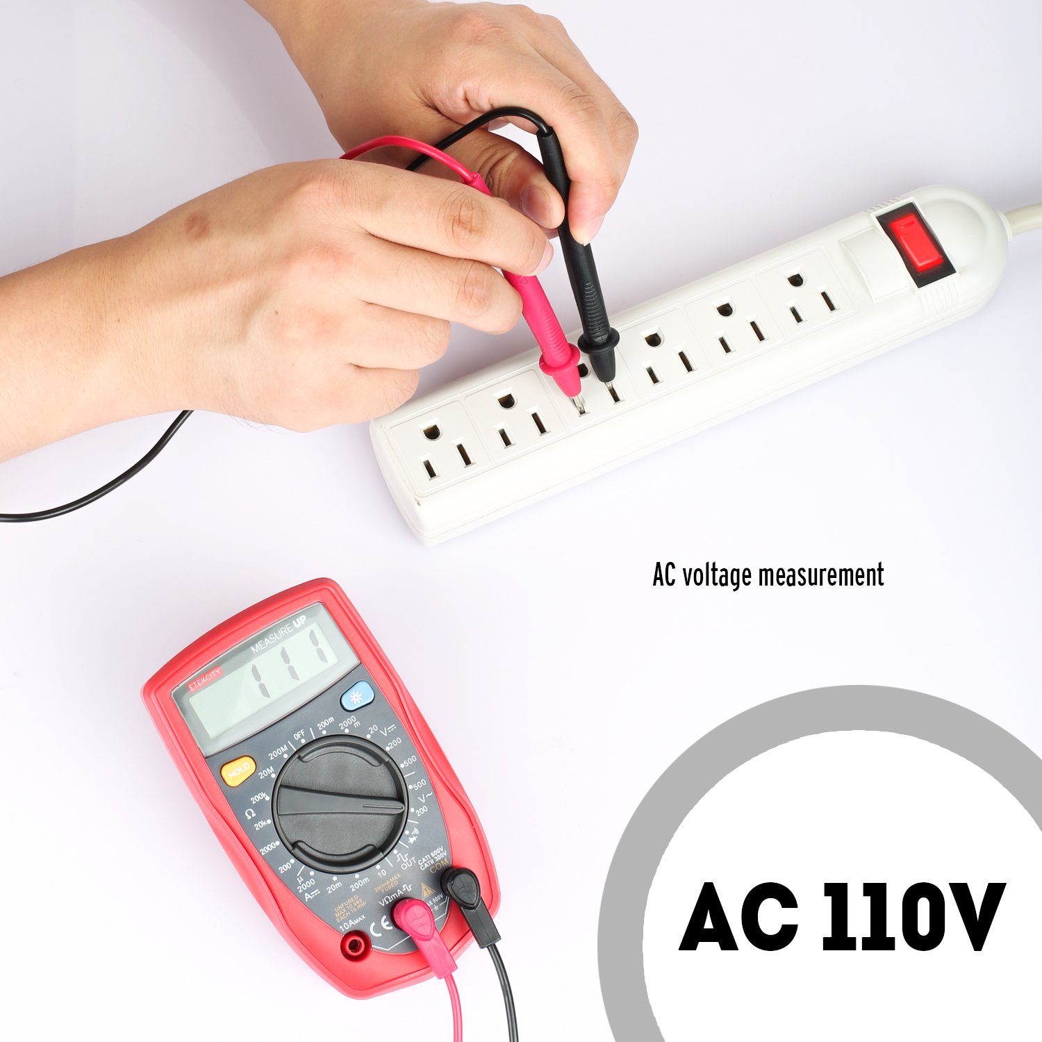 Etekcity MSR R500 Digital Multimeter Continuity