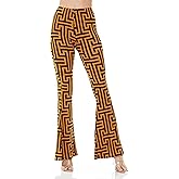 MINEFREE Women's Premium Flare Legging Yoga Pants Palazzo Pants Form Fitting Comfty High Waist Bell Bottom Pants