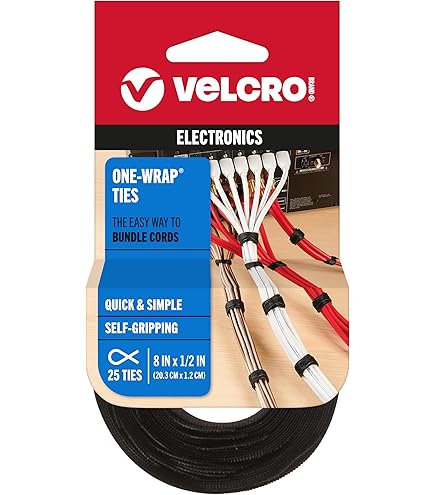 Neepanda Paquete De 25 Bridas Reutilizables Para Cables, Correas De Silicona Elásticas Para Agrupar Y Organizar La Carga Del Teléfono, Cables De Cable, Auriculares, Mesa De Oficina En Casa (color
