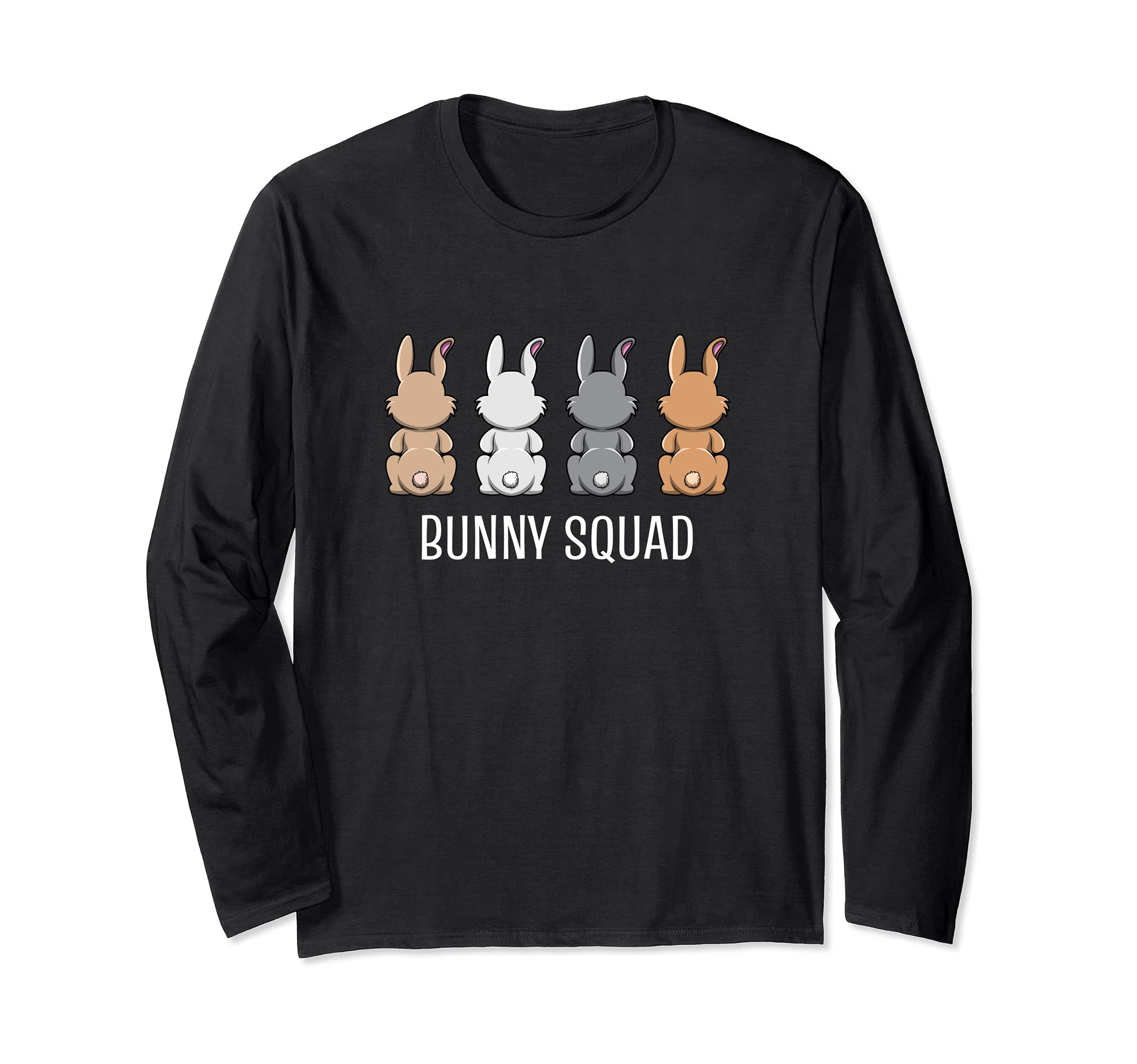 Bunny Squad Ironic Rabit Team Pet Long Sleeve T-Shirt