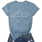 Women Mountain Adventure Workout Tanks Hiking Camping Graphic Athletic Sleeveless Funny Tee Tops