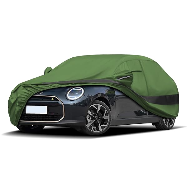 JURMON HEAVY DUTY OUTDOOR CAR COVER COMPATIBLE WITH...