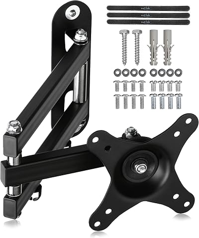 Suptek MA2720 TV Wall Mount 15-32 Inch Full Motion VESA 75x75-100x100mm