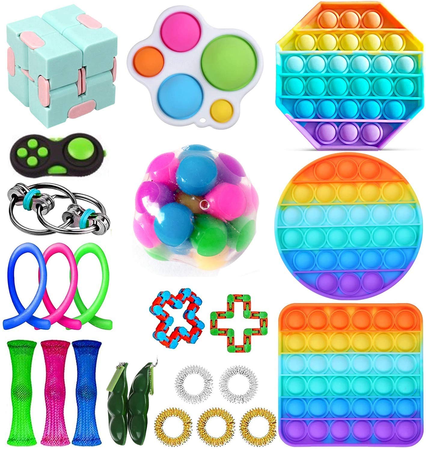 Buy Fidget Pack, Fidget Toys Pack Cheap Fidget Toys Sensory Fidget Toys Set for Kids Adults