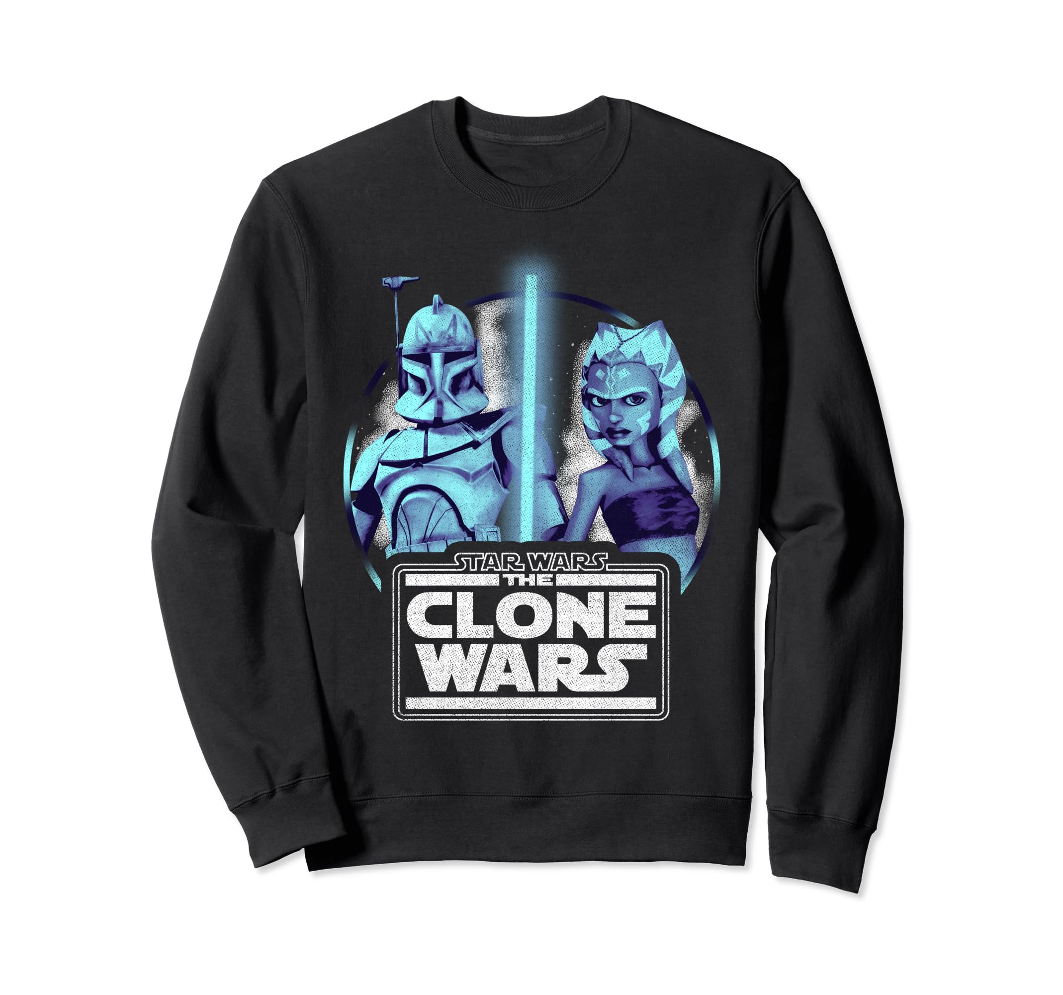 Star Wars: The Clone Wars Ahsoka & Rex Lightsaber Portrait Sweatshirt