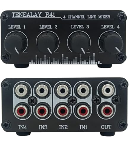 Amazon.com: Rolls MX42 Stereo Mini Mixer : Musical Instruments