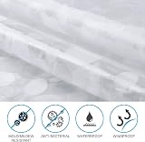 WELTRXE Waterproof Shower Curtain Liner 183x200cm 3 Magnets Mildew Resistant view 2