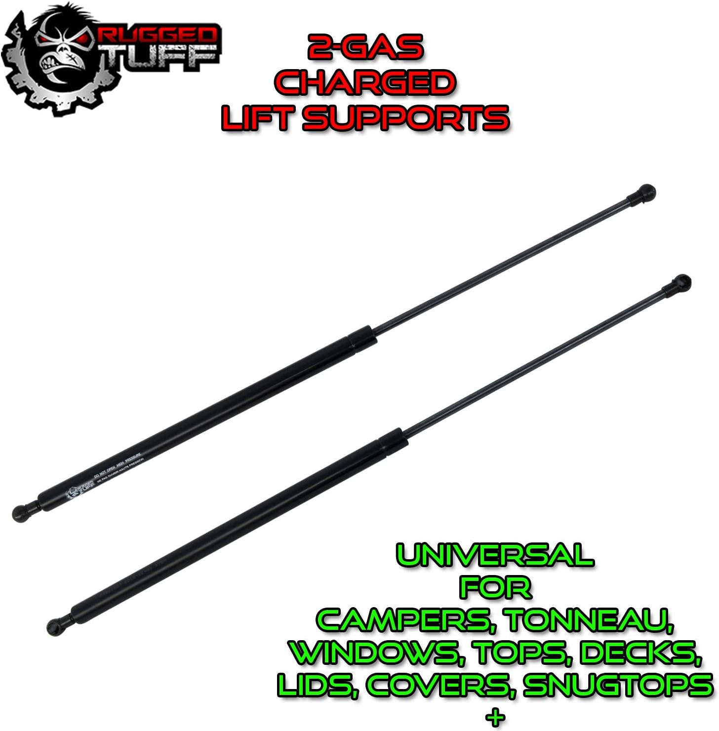 Rugged Tuff Rear Tonneau Cover Shocks Lift Supports Snugtop Top Lid Undercover 20 1 4 Extended 10mm Ends Assist Struts Shocks Springs Props Arms Dampers Se200p20 Sg359013 Qty 2 Shocks Struts Suspension Replacement Parts