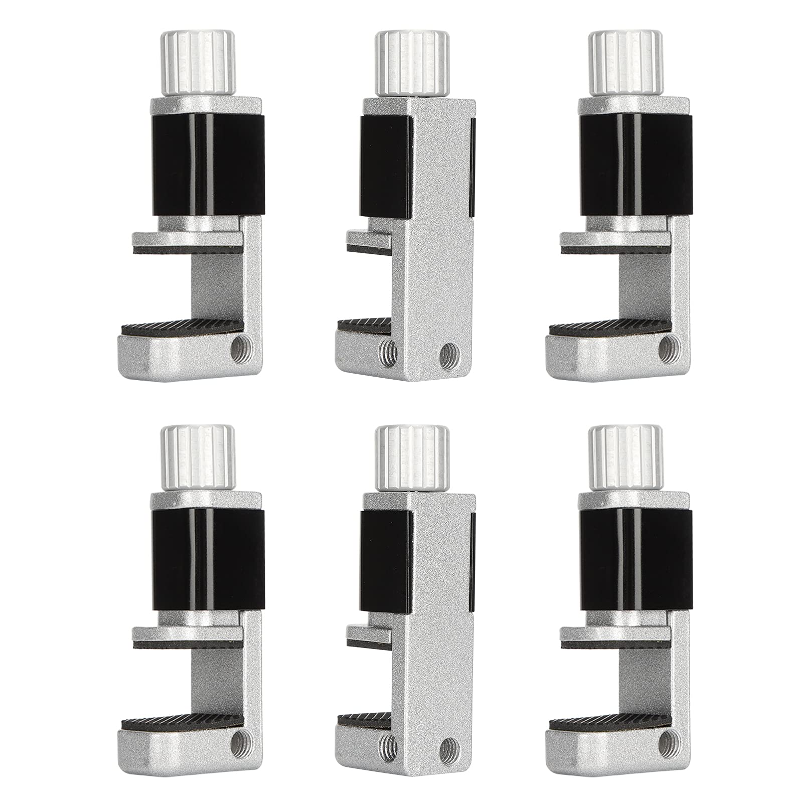 6Pcs Screen Fastening Clamp, Phone Tablet Adjustable Screen Metal Fastening Clamp Fixture Clip Screen Repair Tool