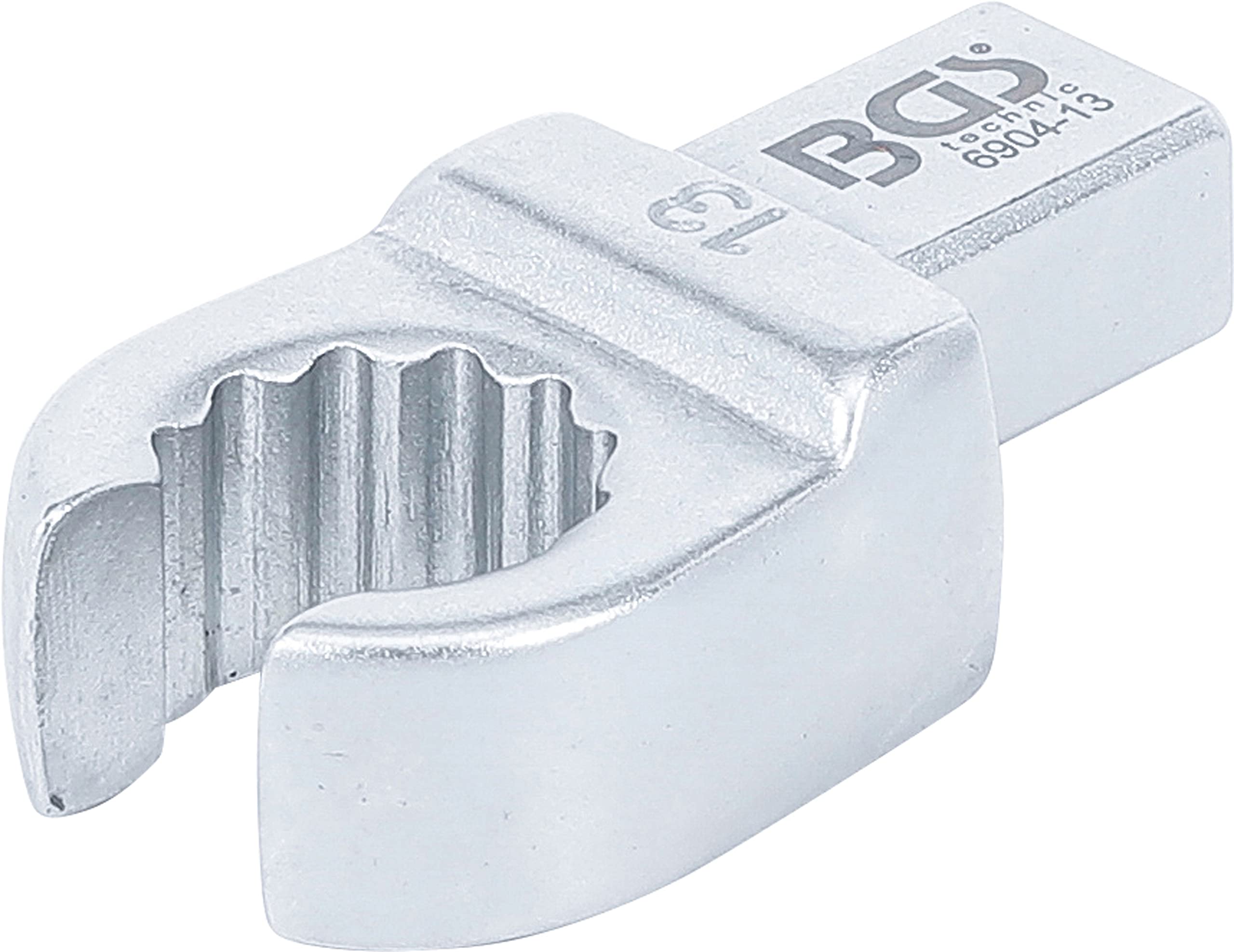 BGS 6904-13 | Push Fit Ring Spanner | open Type | 13 mm | Square Size 9 x 12 mm