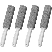 AMZFUK Kit De 2 Brosses De Nettoyage Pour Crevasses | Poils Denses, Manche Ergonomique | Pour Rails, Angles
