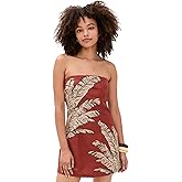 Hemant and Nandita Women's Strapless Mini Dress