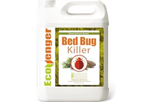 ECOVENGER EcoRaider Bed Bug Killer Spray 1 Gallon Jug, Green + Non-Toxic, 100% Kill + Extended Protection