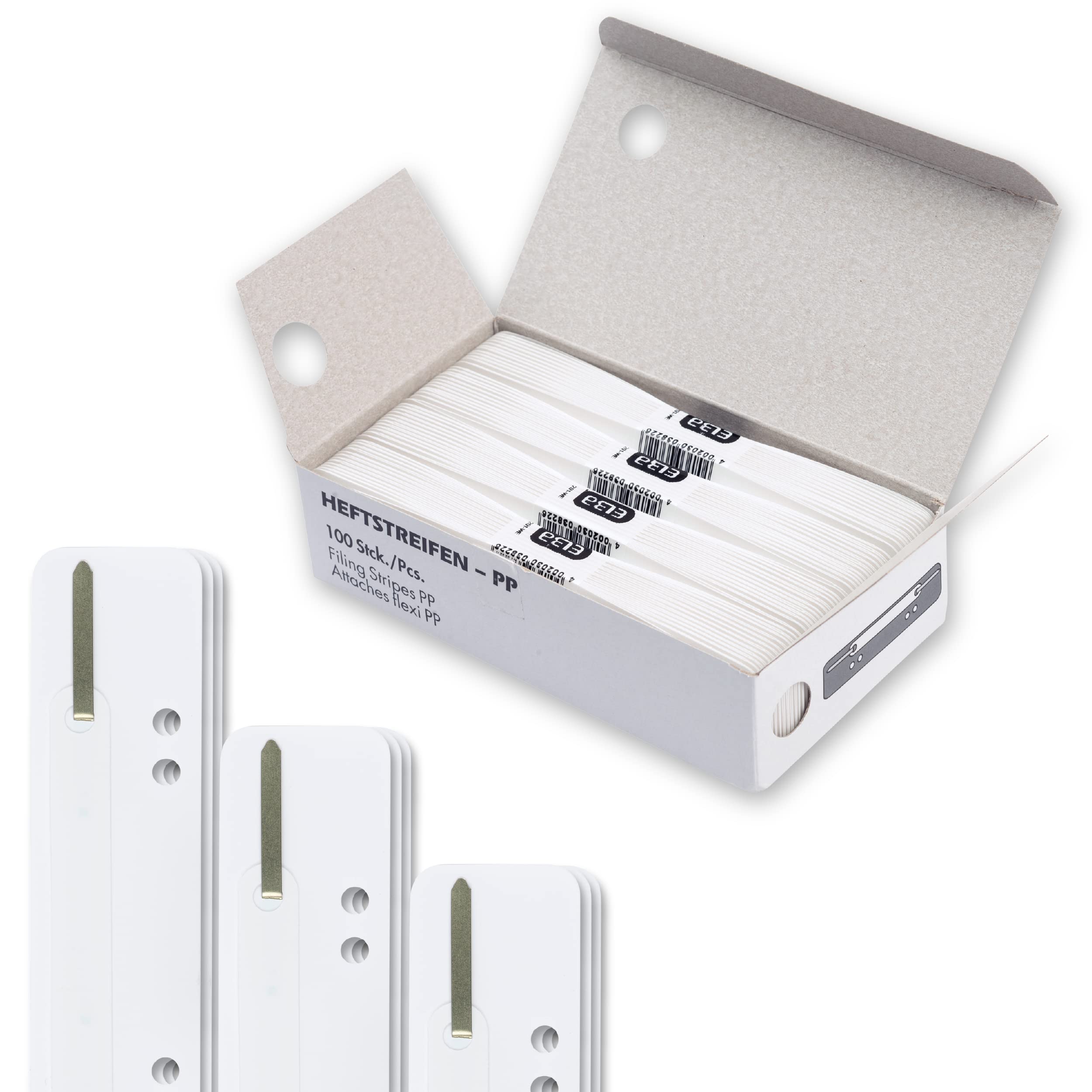 Elba Mounting Strips White