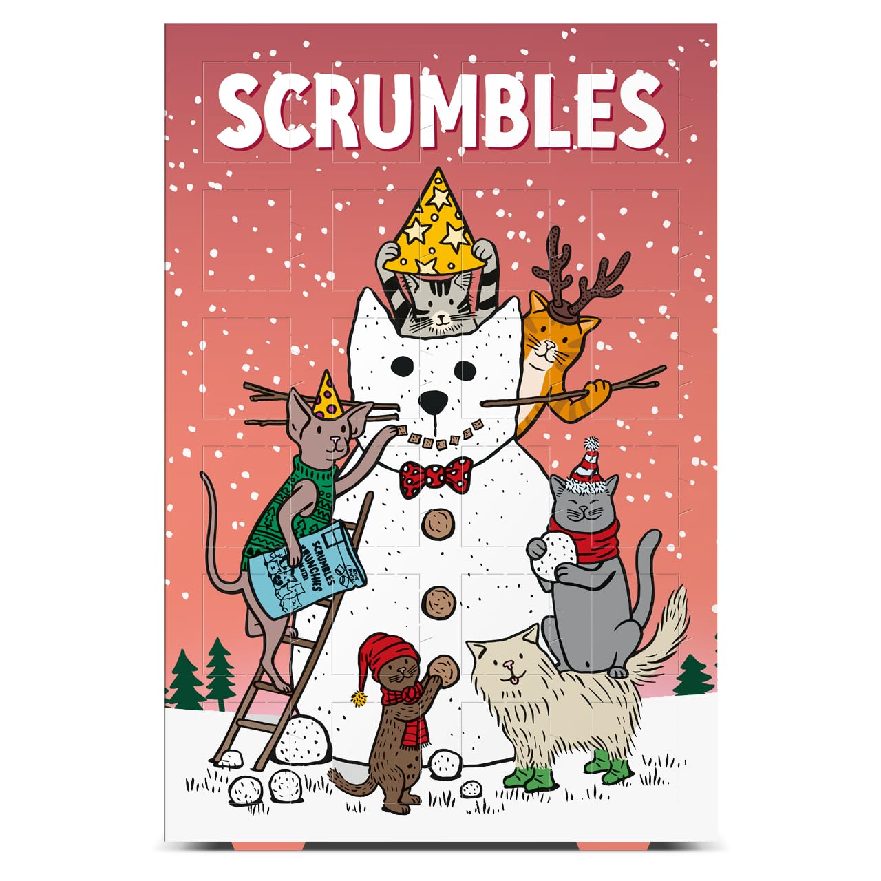 Scrumbles Cat Advent Calendar with Natural Cat Treats