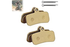 2pcs Brake Pads Front and Rear, Metal Disc Brake Pads Replacement for Surron Light Bee X/S Segway X160 X260 Talaria Sting R M