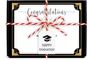 MDPrints Global College Gift Card Care Package 2025, College Survival Card Book, Open When Gifts, Graduation Box for Cards an