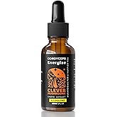 Cordyceps Tincture – 100% Fruiting Body Extract – Dual Extraction for Maximum Potency – USA Grown – Natural Energy & Endurance Support
