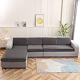 NeColorLife Velvet Chaise Cushion Cover Sectional