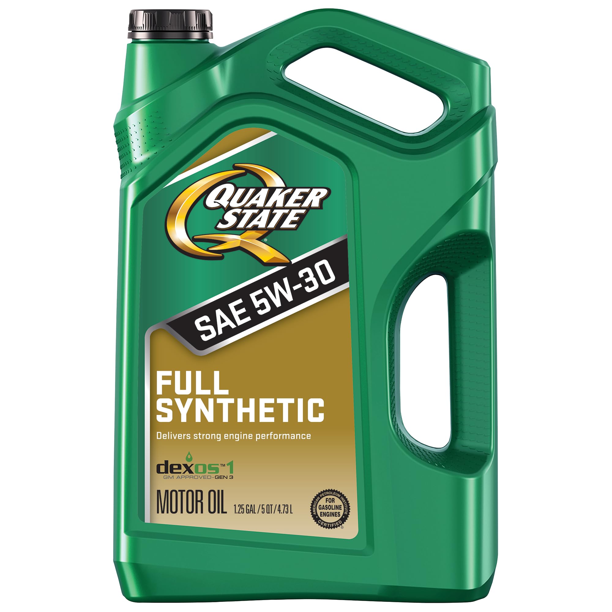 Photo 1 of Quaker State Full Synthetic 5W-30 Motor Oil, 5-Quart