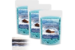 2026 Blue Ice & Snow Melt - Fast Acting Granular Rock Salt for Driveways & Sidewalks, Melts Ice Down to -16°c (3°f), Low Corr