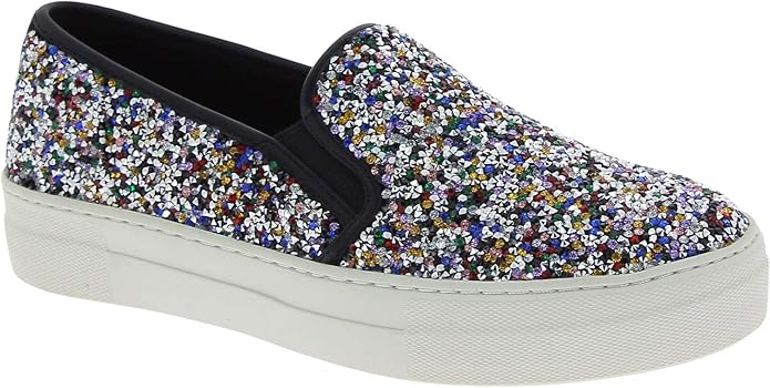 steve madden blue slip ons