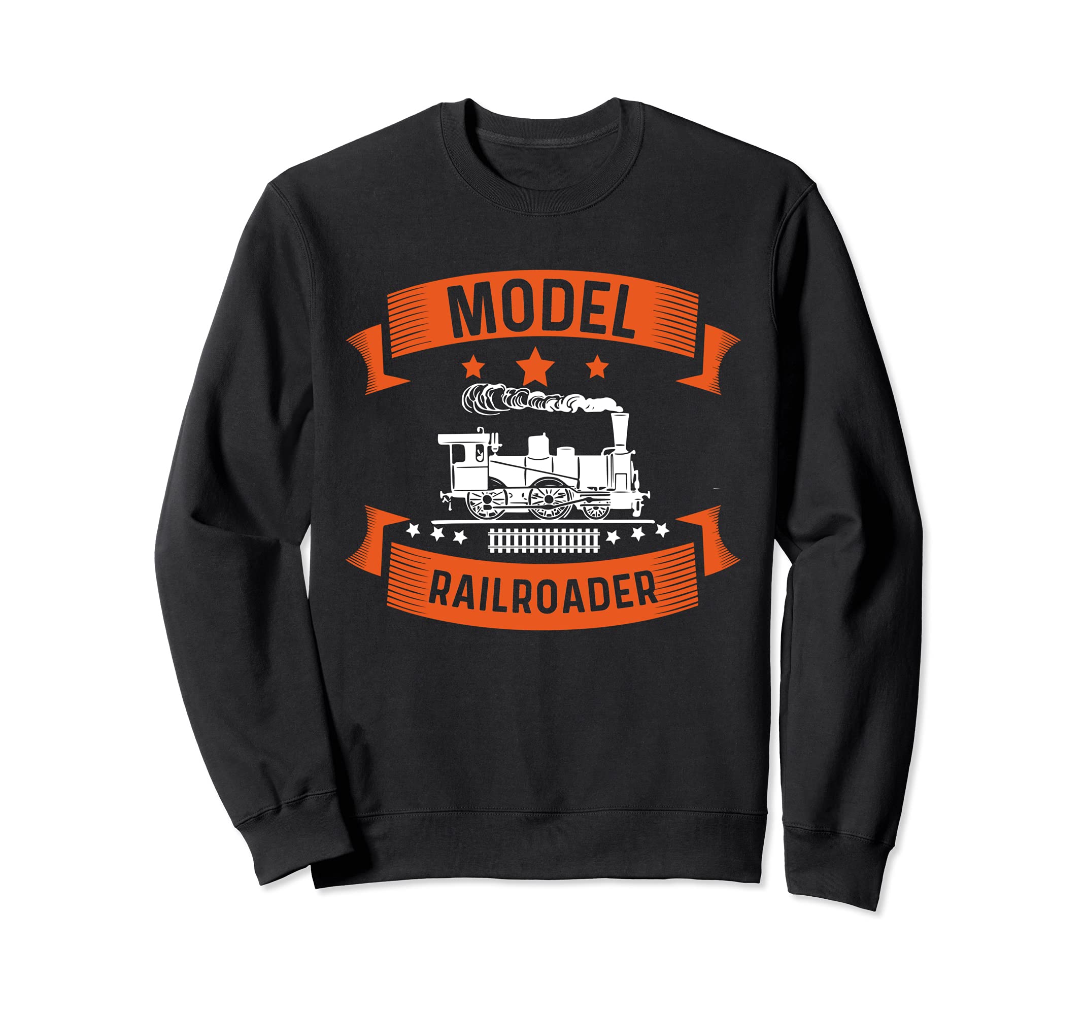 Model Train Collector Railfan Model Railroader Enthusiast Sweatshirt
