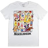 Nickelodeon Men's Classic Cartoon Character Mingle Graphic Print T-Shirt