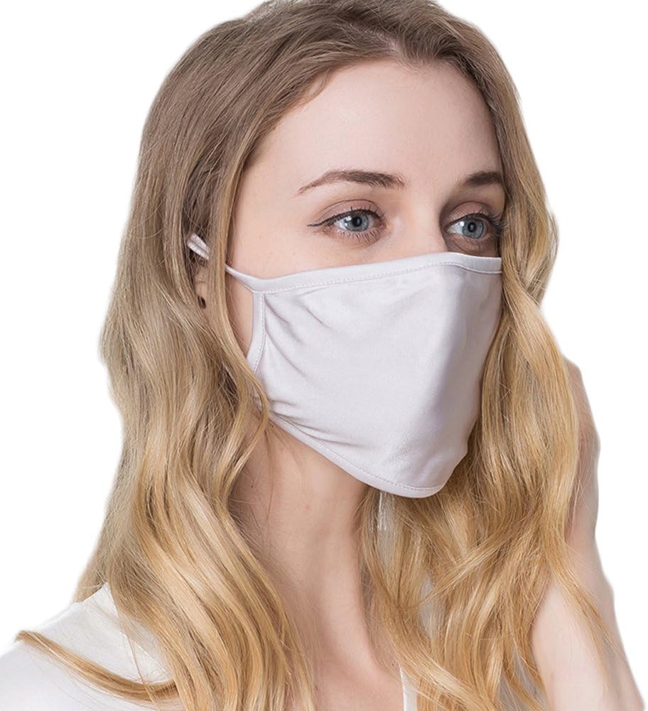 CLC Unisex Breathable Comfortable Two-layer Silk Knitted Face Mask