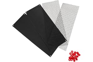TEHAUX Silent Hamster Nail Grinding Pad Set, Black Nonskid Running Wheel Abrasive Strip for Small Animal