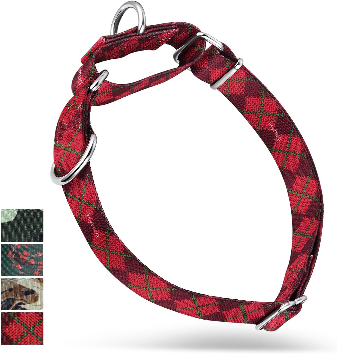 Heavy Duty Antiescape Martingale Dog Collar for Large Breeds Dogs