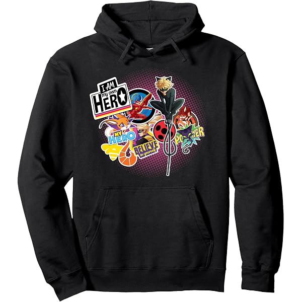 Sweat Miraculous Ladybug Chat Noir Miraculous Ladybug Manga Marinette Adrien Be Miraculous Sweat à Capuche Idée Cadeau Fan Miraculous