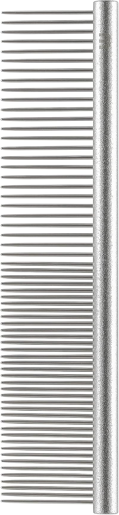Mikki Doodles Stainless Steel Comb for Doodles Grooming Blue Grey